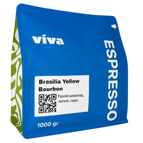 Кава Viva Coffee Brasilia Yellow Bourbon