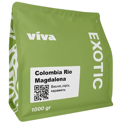 Кава Viva Coffee Colombia Rio Magdalena